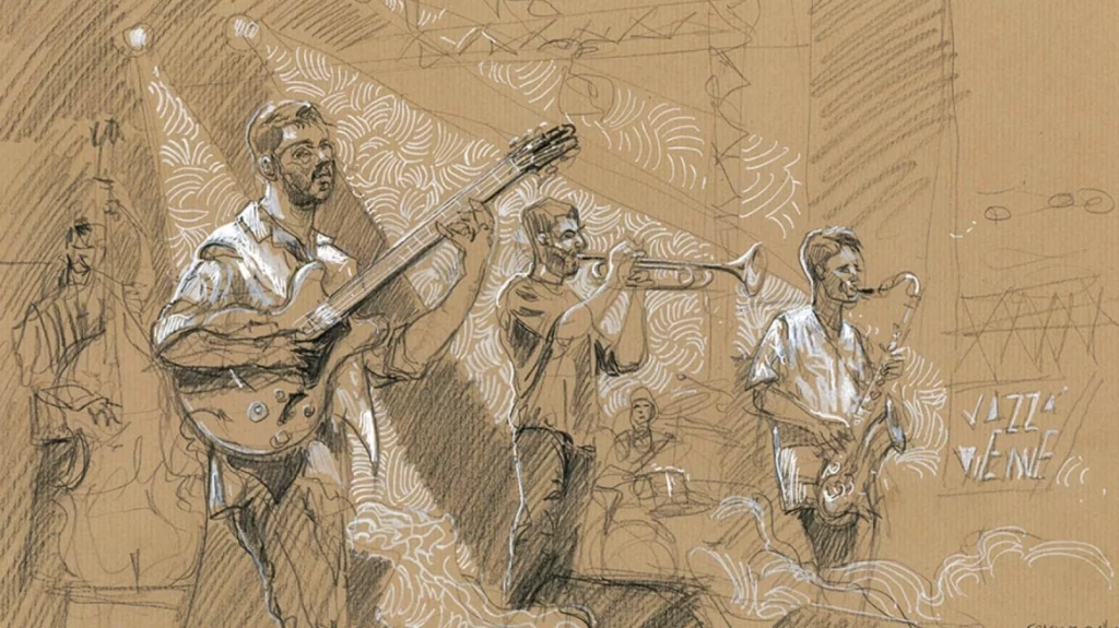 ©francois robin jazz a vienne croquis atelier partagé