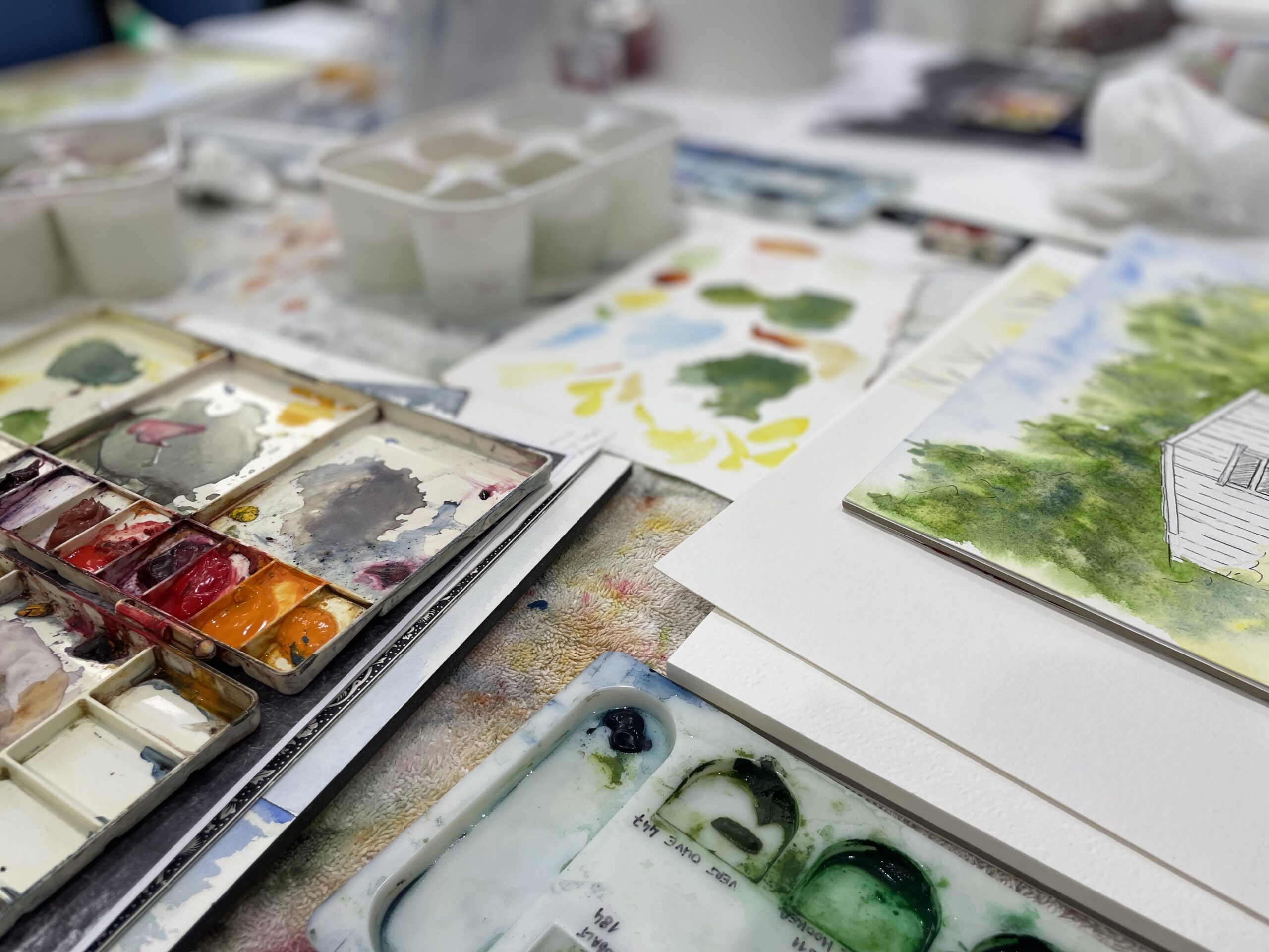 cours aquarelle sylvie kosh